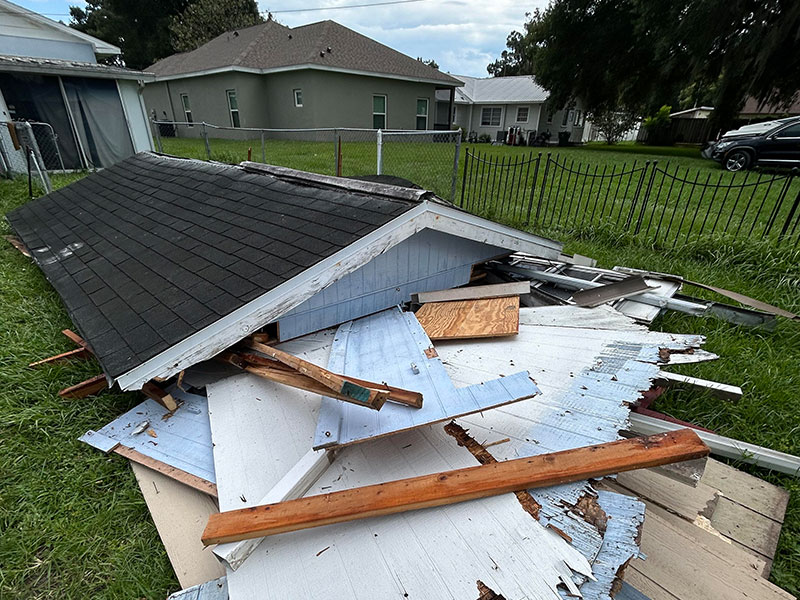 Shed Demolition Pasco County